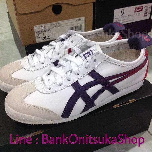 Onitsuka Tiger ม่วงไล่แดง Limited Edition มีพร้อมจัดส่ง